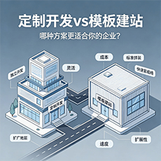 和平建站-定制开发vs模板建站：哪种方案更适合你的企业？