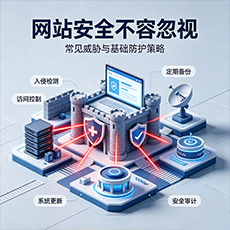 天津建站-网站安全不容忽视：常见威胁与基础防护策略