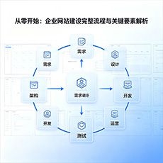 河西建站-从零开始：企业网站建设完整流程与关键要素解析