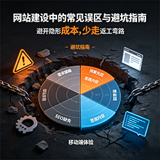 南开建站-网站建设中的常见误区与避坑指南