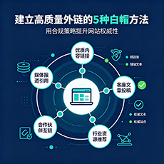 和平建站-建立高质量外链的5种白帽方法